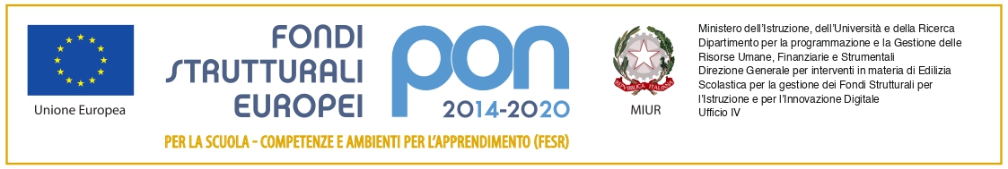 Fondi Strutturali Europei PON 2014-2020