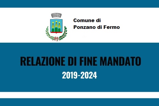 Pubblicazione Relazione di Fine Mandato 2019-2024
