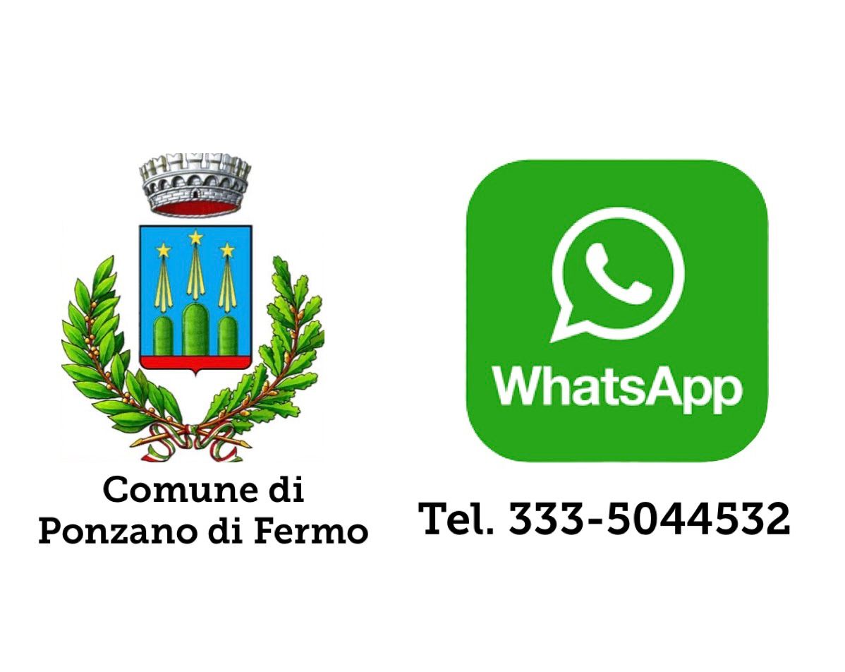 WhatsApp Comune di Ponzano di Fermo