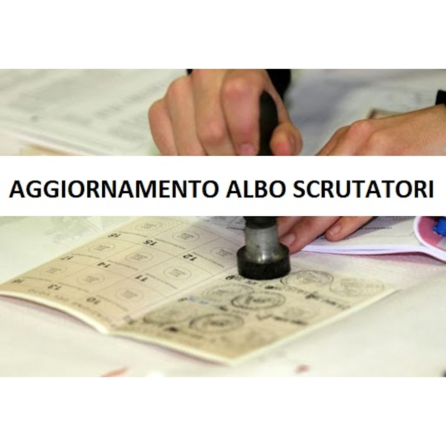 Aggiornamento albo scrutatori