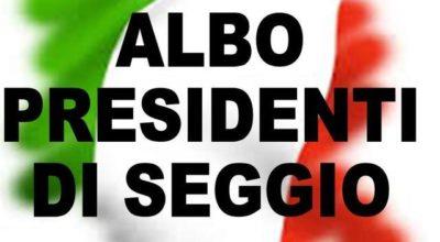 Aggiornamento Albo Comunale Presidenti di Seggio Elettorale